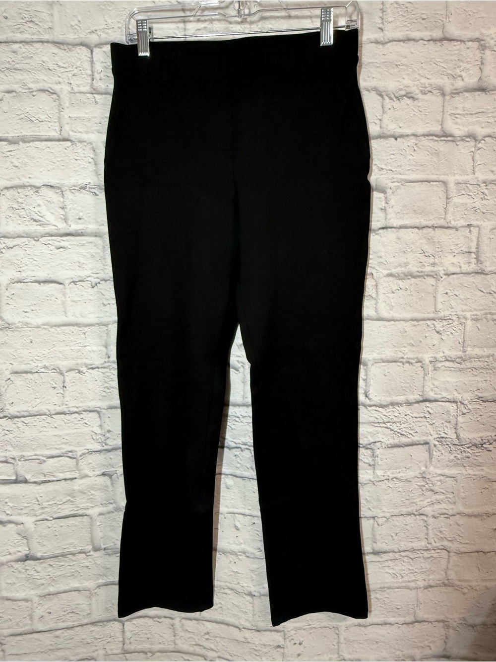 Quince Black Ultra Stretch Pointe Straight Leg Pants, Medium